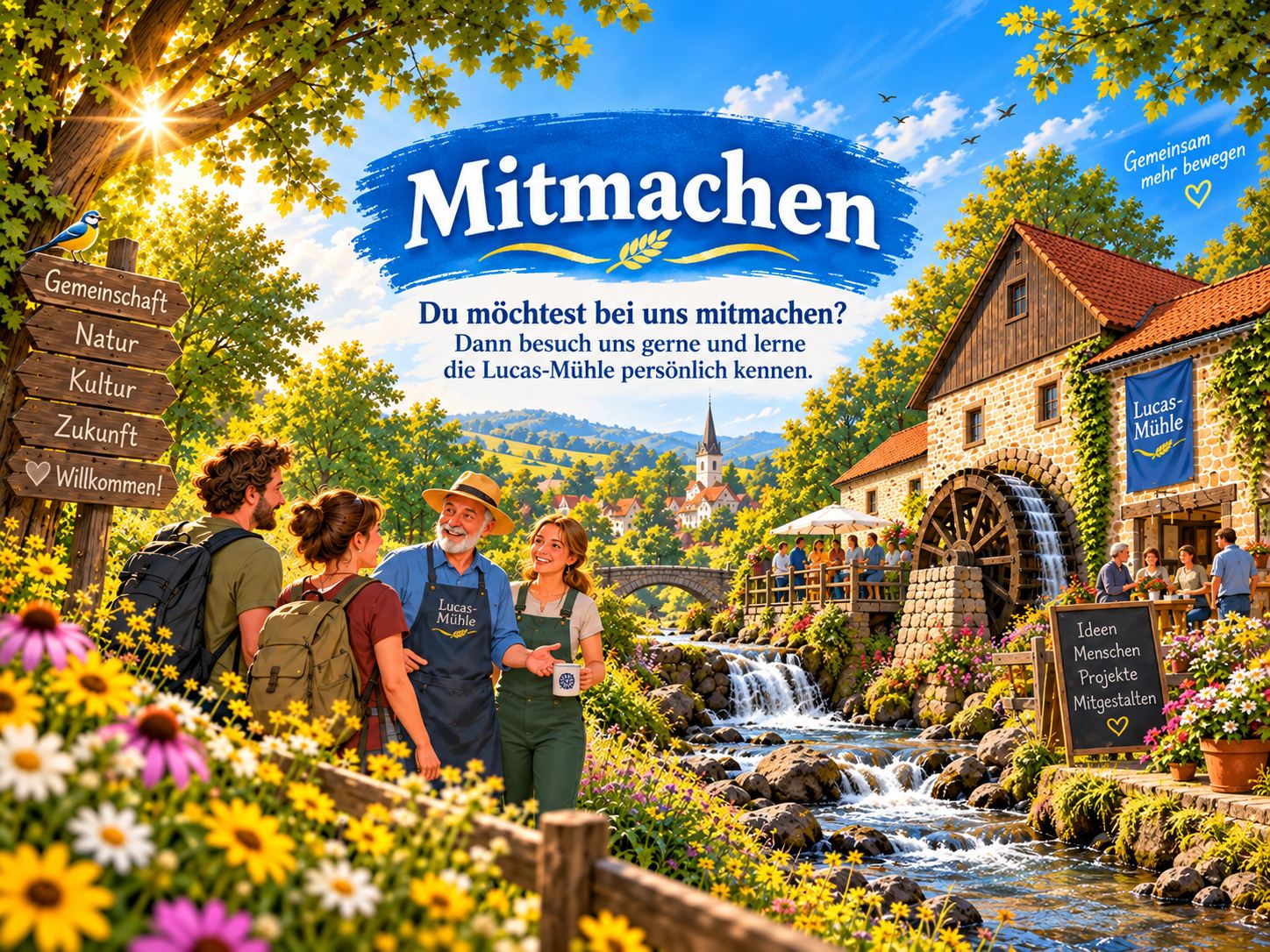 Pressebereich des Lucas-Mühle e.V. Giersleben